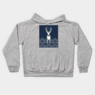 Cool deer design Kids Hoodie